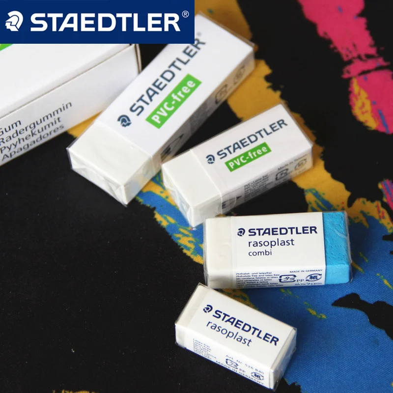 Pencil Eraser Eraser Pen Retractable Eraser Kneadable Eraser Eraser Refillable Pen Biscuit Eraser Plasticine Eraser 1Pc STAEDTLER 526 B20/B20-9/B30/BT30 Rubber Erasers Office & School Stationery Supplies