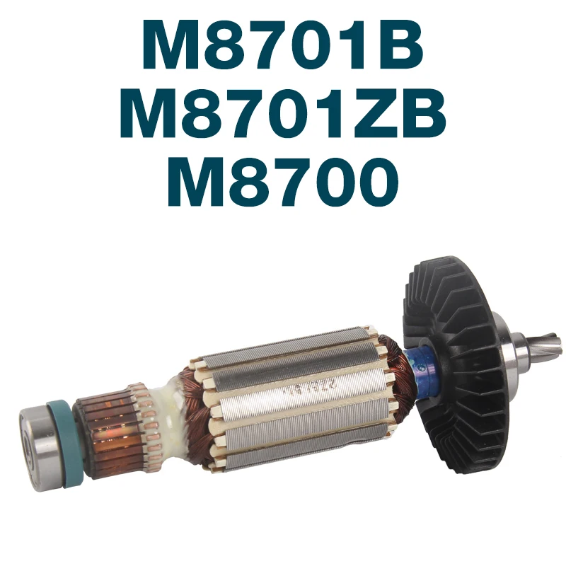 

Armature for Makita M8701B M8701ZB M8700 Impact Drill Power Tools Armature Rotor Anchor Stator Coil Accessories Replacement