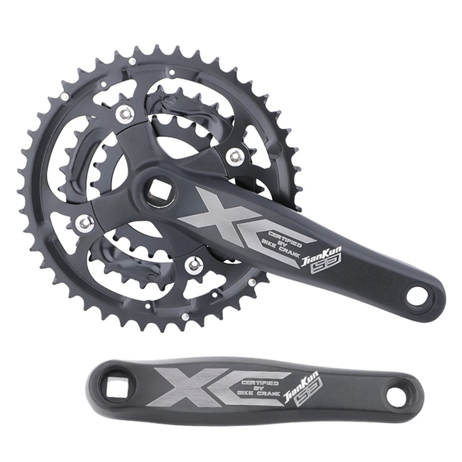 

XC431 Bicycle Crankset Detachable Mountain Bike GXP Crank Speed Adjustment 22/32/44 Teeth Chainwheel For 8/9 Speed