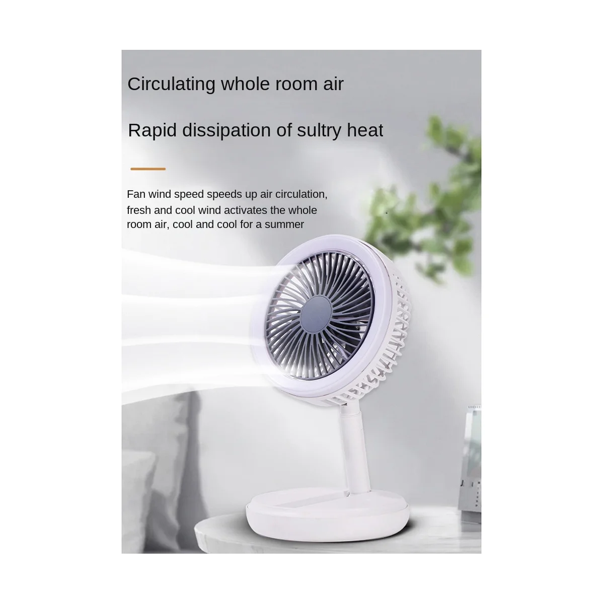 

Portable Neck Fan USB Rechargeable Bladeless Fans Electric Fan Silent Neckband Wearable Cooling Fans