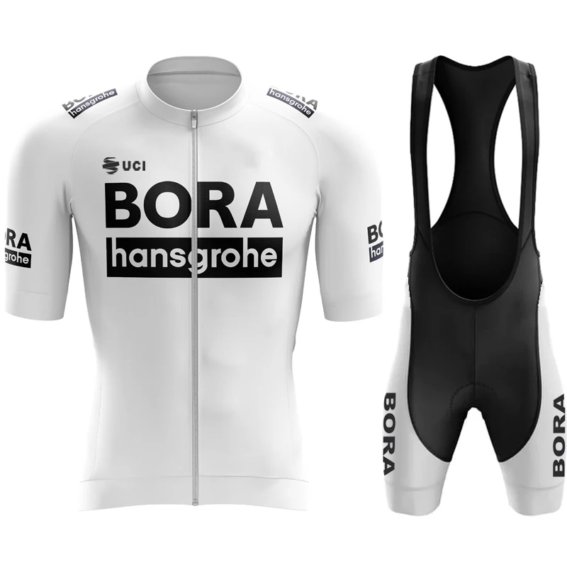 Men's Mtb Cycling Pants Clothes Bib UCI BORA Gel Clothing Uniform Man 2024 Summer Shorts Jersey Tricuta Costume Bike Male Set 2