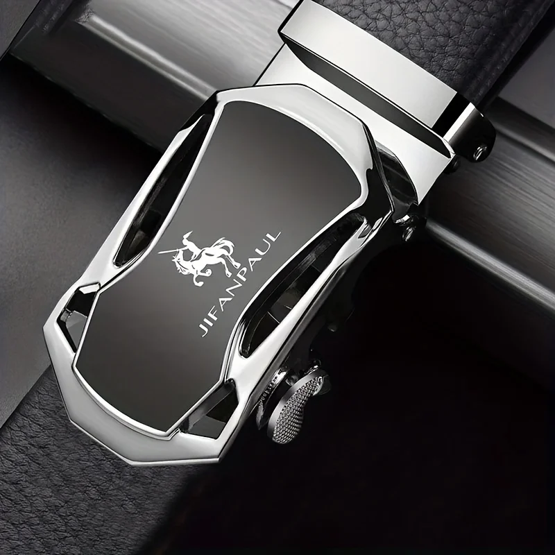 JIFANAUL Men' Famous Brand Belt Leather
