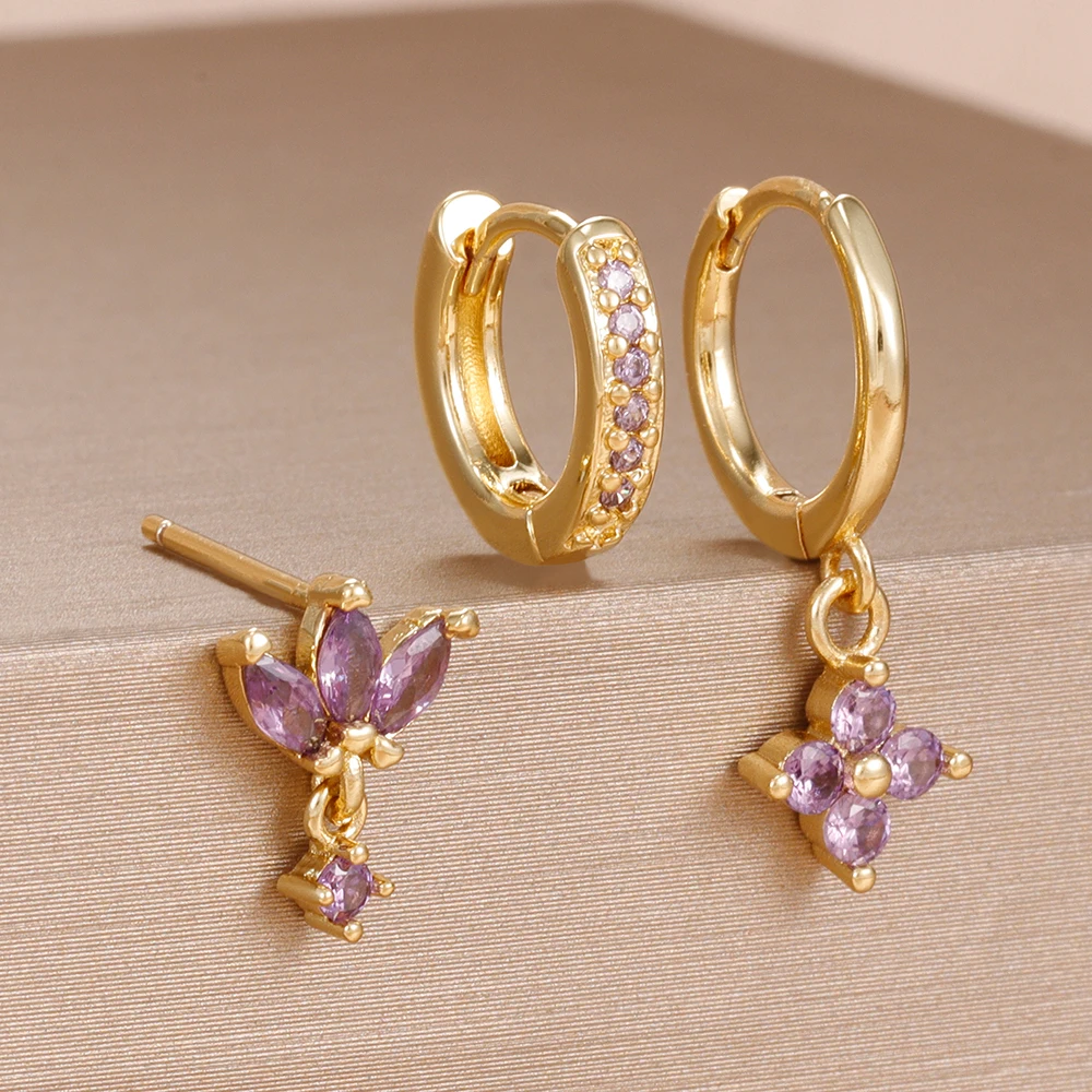 Gold-purple-3pcs