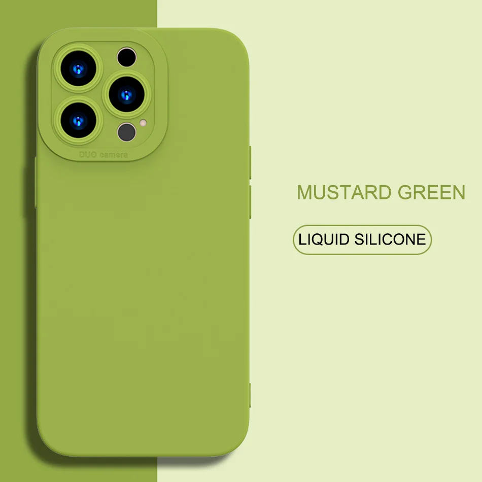 Elegant Purple Silicone Shockproof Phone Case – Soft, Durable Back Cover