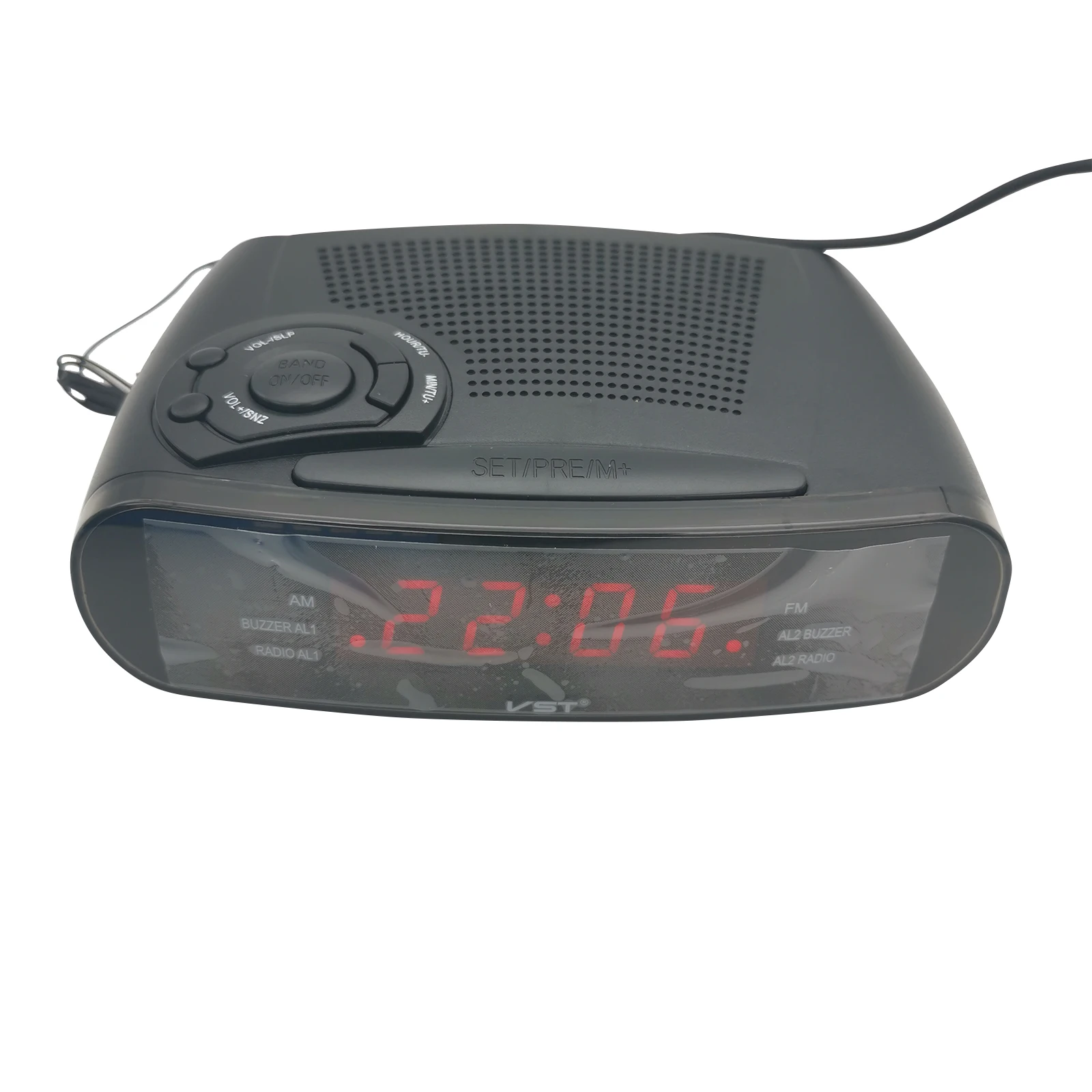 DigitalAlarmClockRadioAlarmClocksforBedroomswithAMFMRadio
