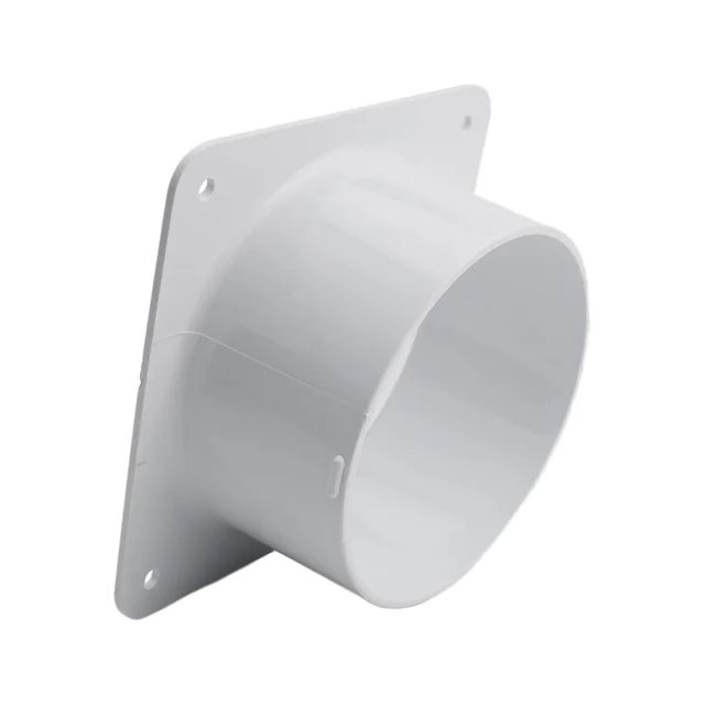 Flangia Per Condotti 100mm - Connettore In Plastica Per Sistemi Di Ventilazione E Riscaldamento - Foto 2