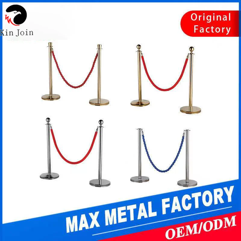 Warning column HotelStanchions Hotel Barriers For Guardrail