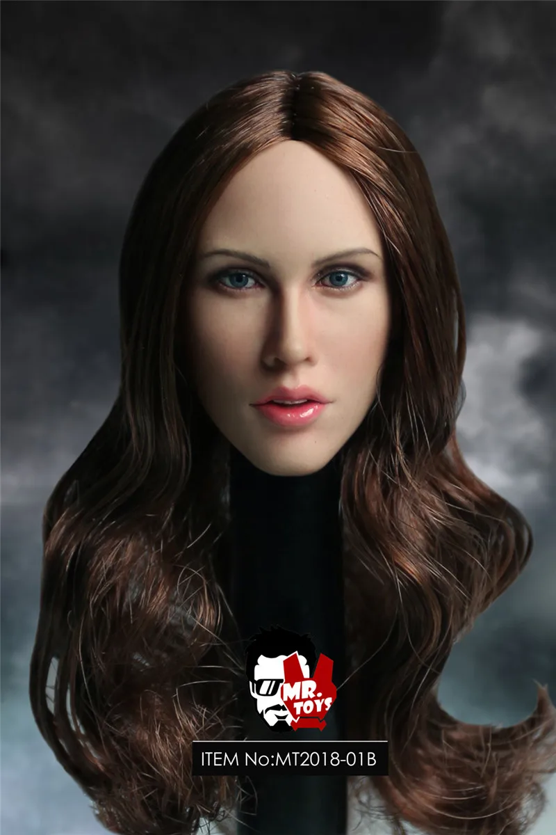 

MR.TOYS MT208-01 1/6 Female Soldier Megan Fox Head Carving Clothing Accessories Fit 12'' Action Figure Body In Stock