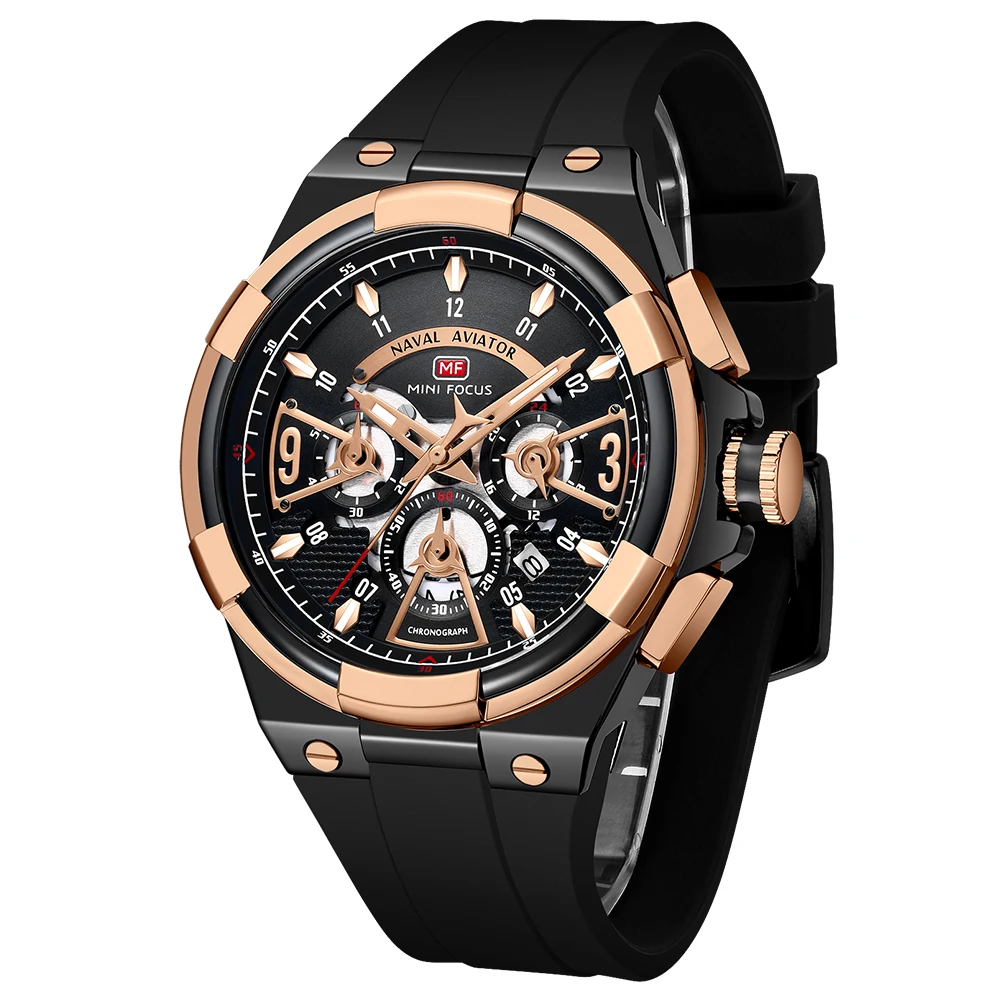 MINI FOCUS Quarzuhr für Herren, wasserdicht_voghion.com