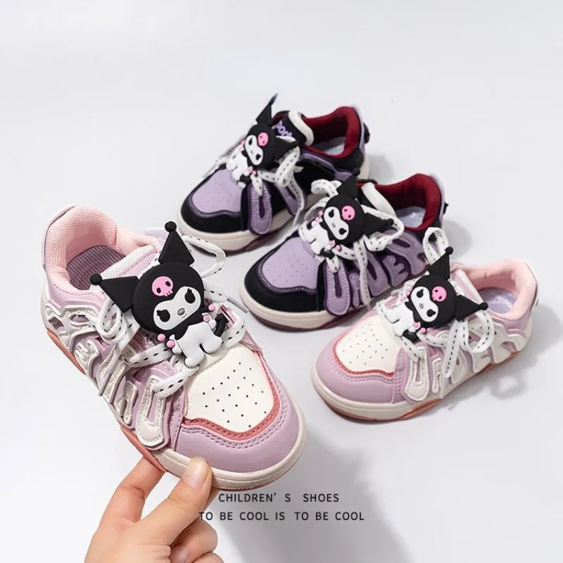 

Sanio Hello Kitty Kuromi My Melody Cinnamoroll Children Shoes Girls Autumn Children Sports Shoes Girls Shoes Children Shoes