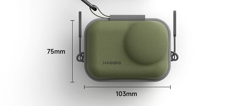 Hagibis Carrying Case for DJI Osmo Action 3/4/5Pro/6