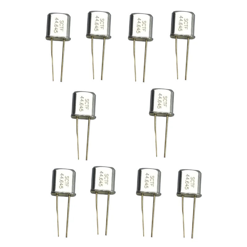 10PCS New Arrival RX Crystal 44.645Mhz For Motorola GM300 Two Wary Radio Walkie Talkie Accessories Drop Shipping lot 10pcs 8 pin speaker mic microphone cable line for icom hm 36 ic 449c 229c kenwood mc 44 261 radio walkie talkie accessories
