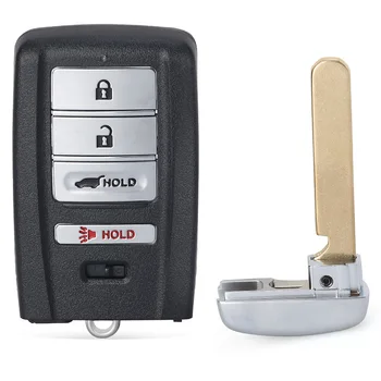 Keyforkess 315MHz PCF7953X / ID47 Chip FCC: KR5V1X A2C32523200 Smart Remote Key Fob per Acura MDX RDX ILX TLX 2014-2020 - KEYECU 315MHz PCF7953X ID47 Chip FCC KR5V1X A2C32523200 Smart Remote Key Fob per Acura MDX