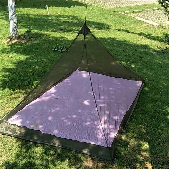 Outdoor Camping Mücken Netz Dreieck tragbare Insekten zelt Reise Wander  abwehrzelt Camping Moskito netz 220 × 120 × cm - AliExpress