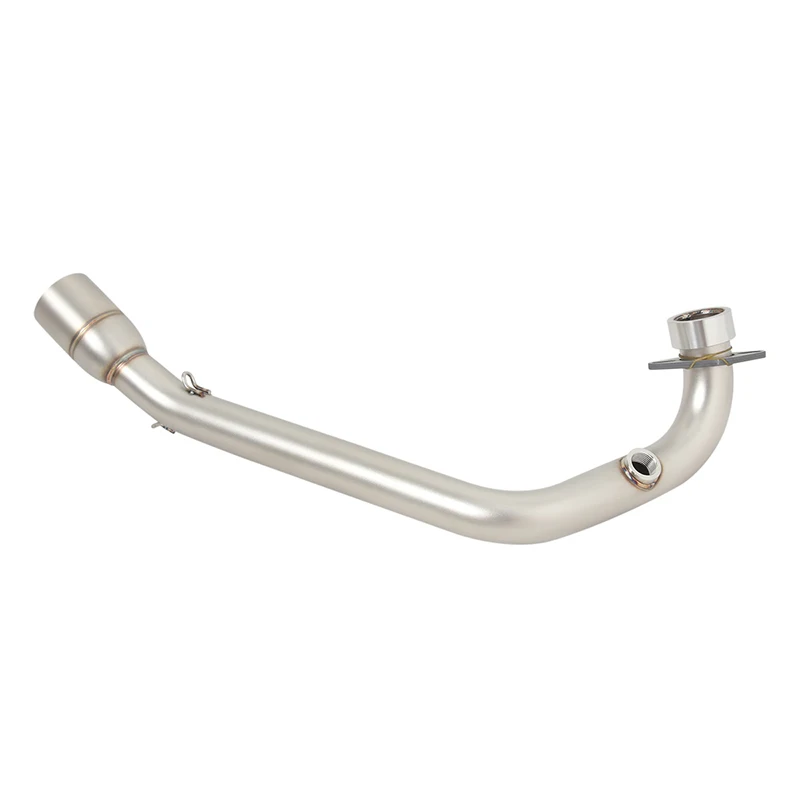 Slip On For ZONTES ZT350D ZT 350D Motorcycle Exhaust Modify 51MM Stainless Steel Front Link Pipe Escape Moto System Muffler Tube - Image 2