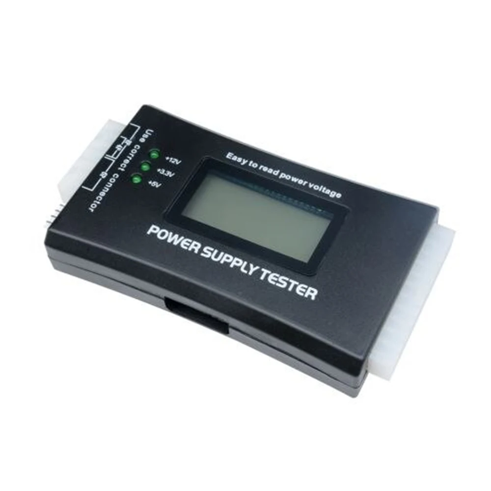 Power Supply Tester 20/24 Pin Digital LCD Monitor PC Computer Atx Source