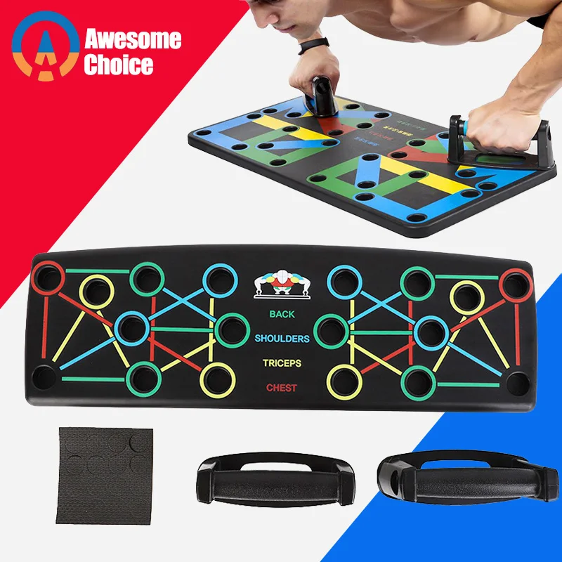 OurLeeme Push up Board 4 in 1 Fitness Exercise Workout Push up Board Non-Slip for Different Muscle Body Training OurLeeme Push up Board 4 in 1 Fitness Exercise Workout Push up Board Non-Slip for Different Muscle Body Training