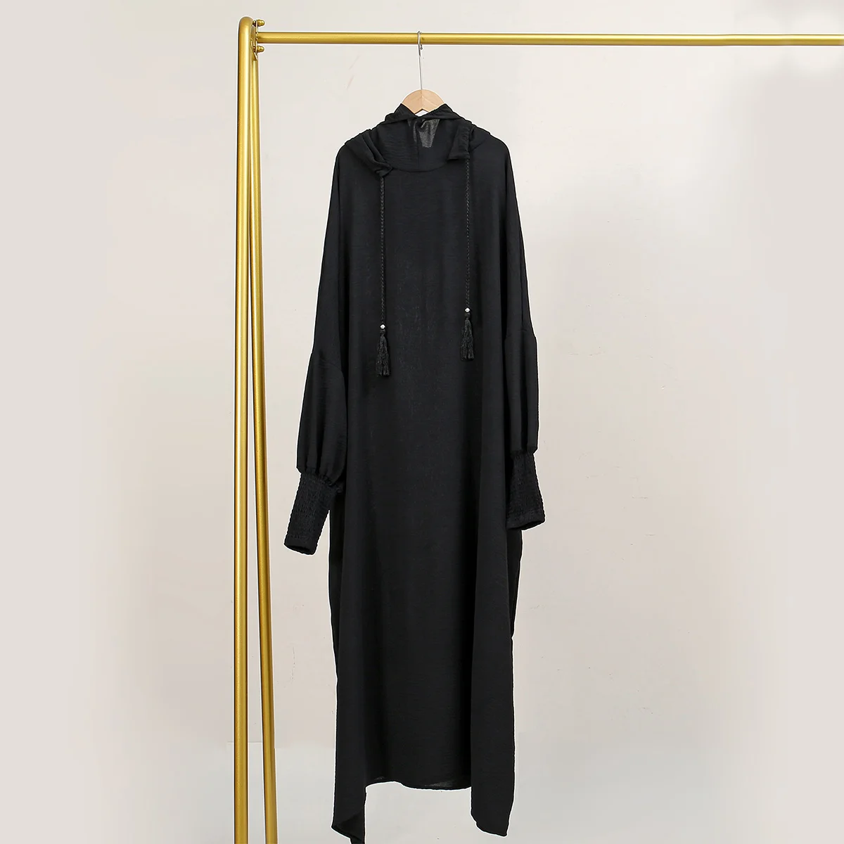 thumbnail image 1 of Abaya modesta para Ramadán, túnica larga musulmana de moda, caftán turco, ropa islámica para mujeres, vestido hijab, caftán, vestidos, 1 of 5
