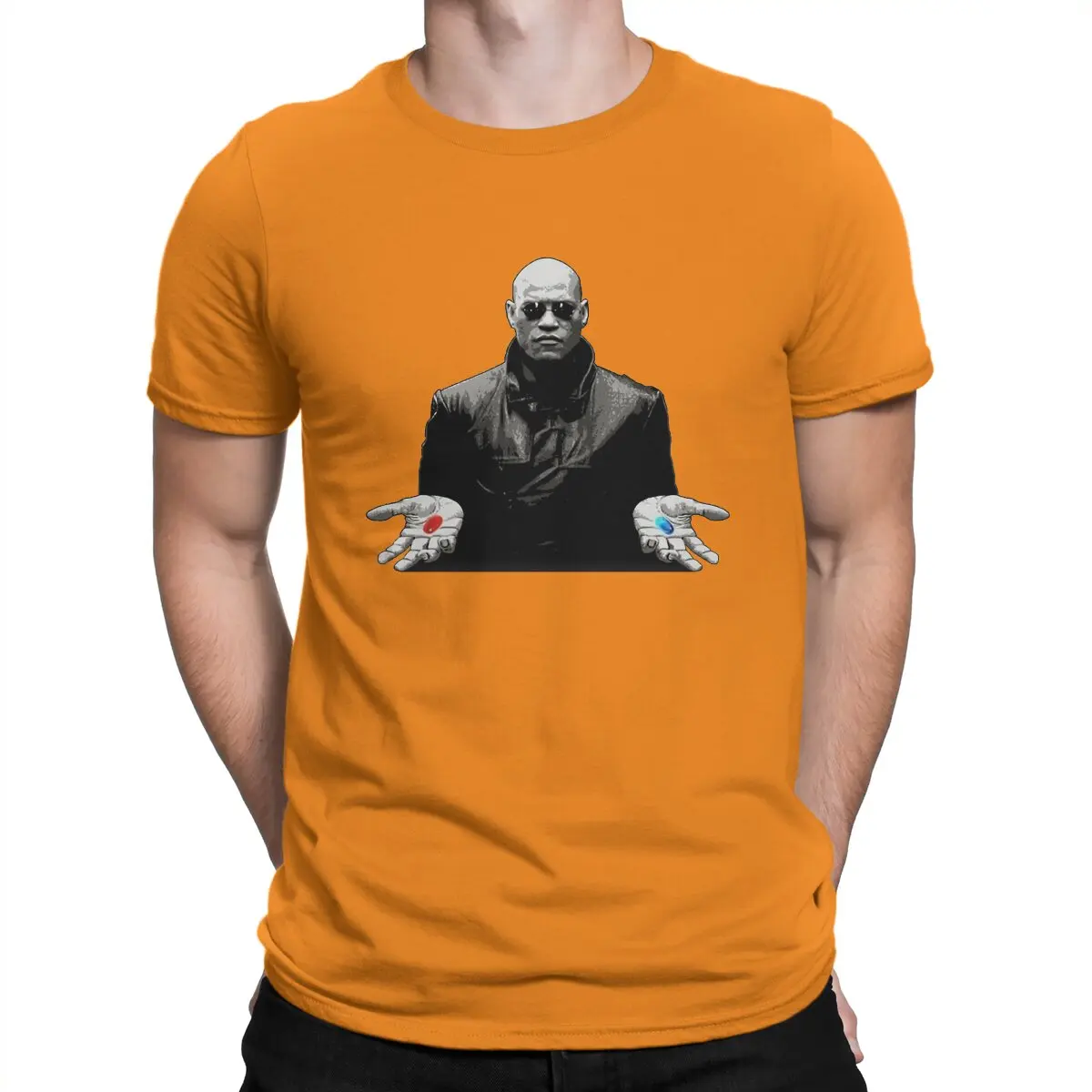 thumbnail image 1 of Camisetas esenciales para hombre: Matrix, divertidas camisetas de algodón, cuello redondo, manga corta, ropa de verano., 1 of 7