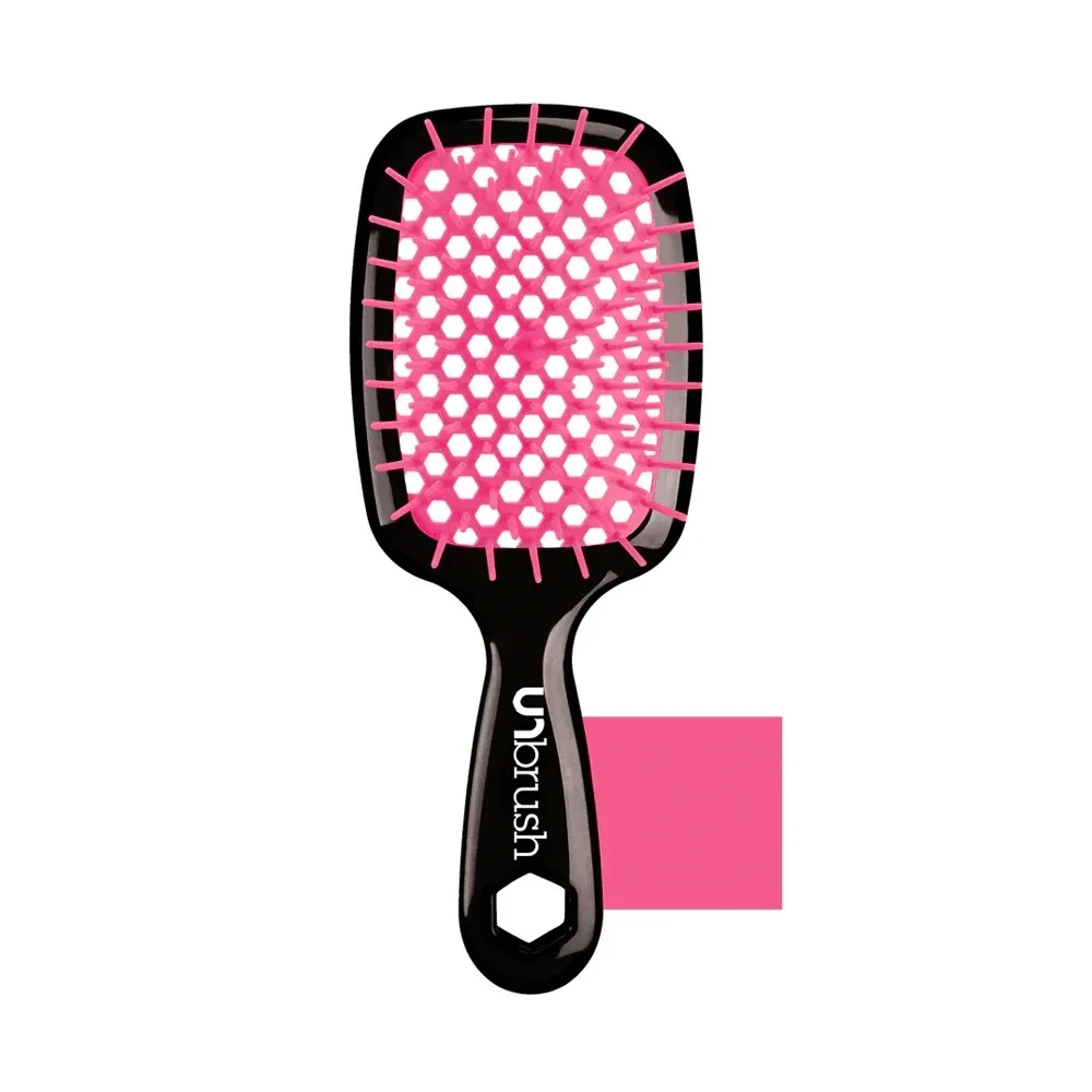 

FHI HEAT Unbrush Dry and Wet Ventilation Comb Hair Comb Hollow Hair Brush Hollowing Out Hairbrush 1PCS