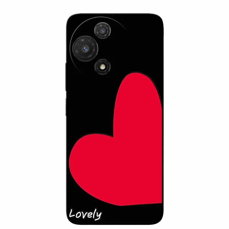 3D Cartoon Embossed Retro Silicone Case with Anime Bumper