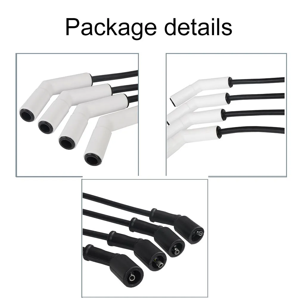 9070C Spark Plug Wire Set Extreme 9000 Ceramic Boot For LS/LT - Foto 7