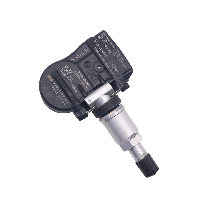 1/4PCS 타이어 압력 센서 TPMS 52933-3N100 현대 Accent Equus I30 ix20 Kia Rio Ceed 52933-2J100 52933-B1100 433MHz