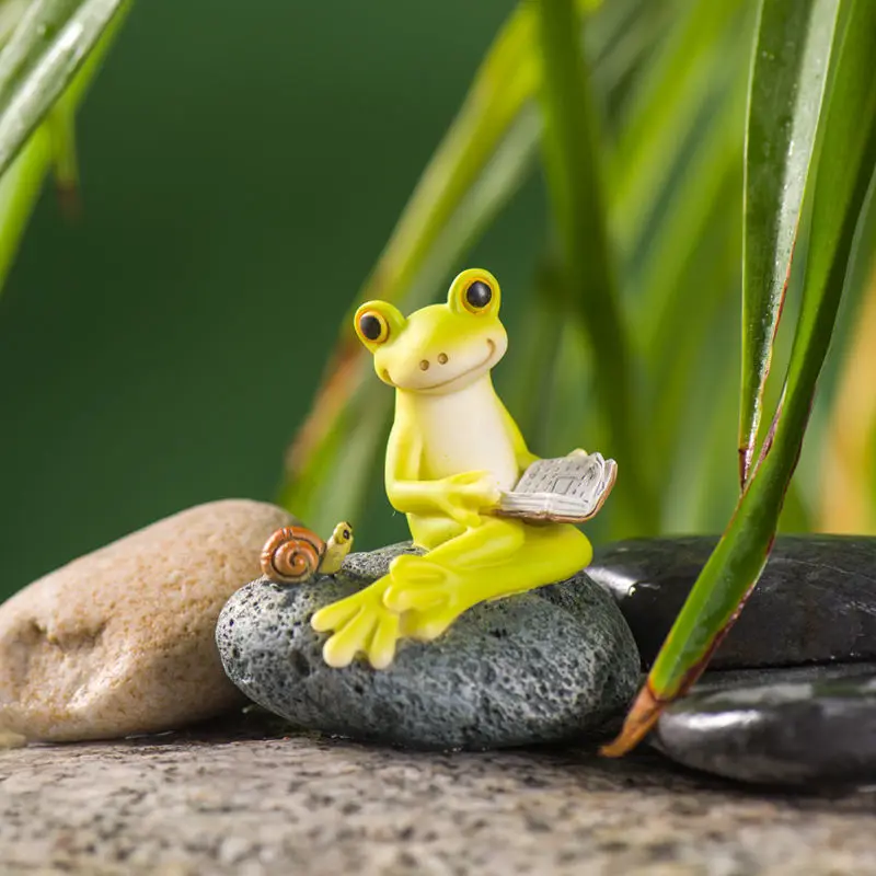 

Rockery аквариум для ландшафта, милые животные, лягушки, украшения, микро ландшафт, цветочные горшки, суккуленты, украшения в горшках