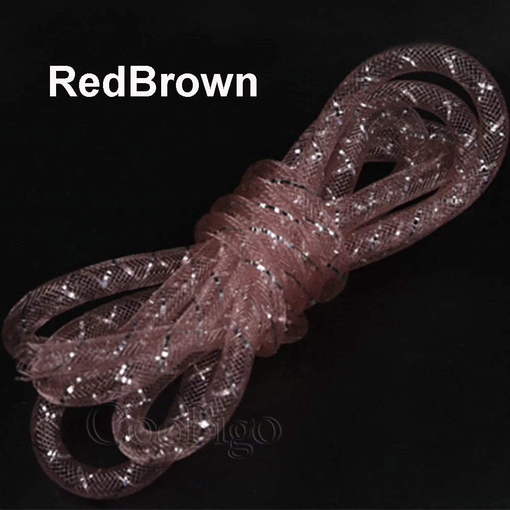 Sequin Mesh Tube Braid 4