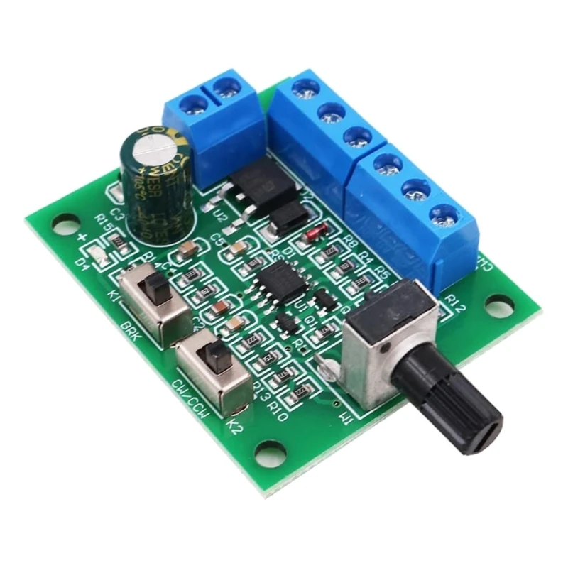 DC8-24V PWMSpeed Controllers Brushless DCMotor Driver Board Regulator Board Governor Module With Durable