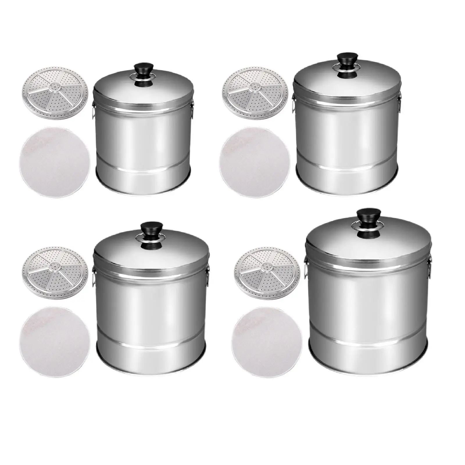 Stainless Steel Rice Cooker Sushi Server Rice Tub for Dining Sushi