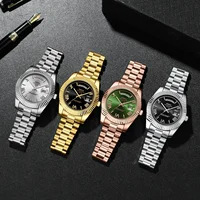 NIBOSI mode Quartz hommes montre haut de gamme montre-bracelet de luxe jour Date mis5 montre hommes étanche en acier mâle horloge Reloj Hombre 5