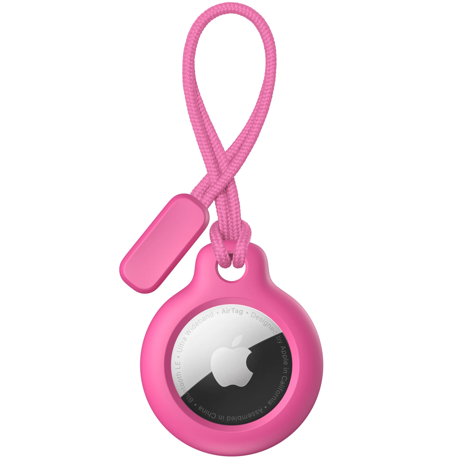 Apple AirTag Holder with Keychain: Protective Hard Shell Case, Anti-Drop Design