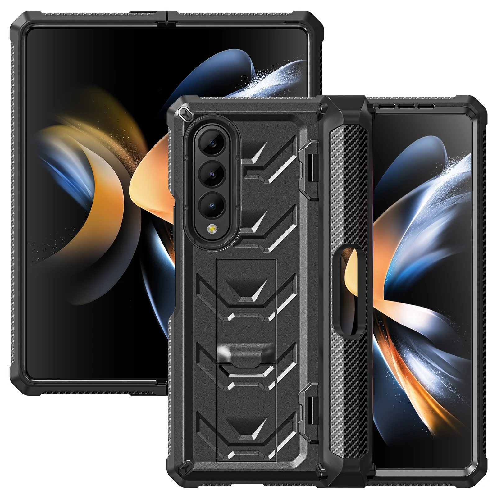 Custodia Blindata Con Portamatite Per Samsung Galaxy Z Fold 4 Custodia Antiurto Samsung Z Fold 4 Custodia Galaxy Z Fold4