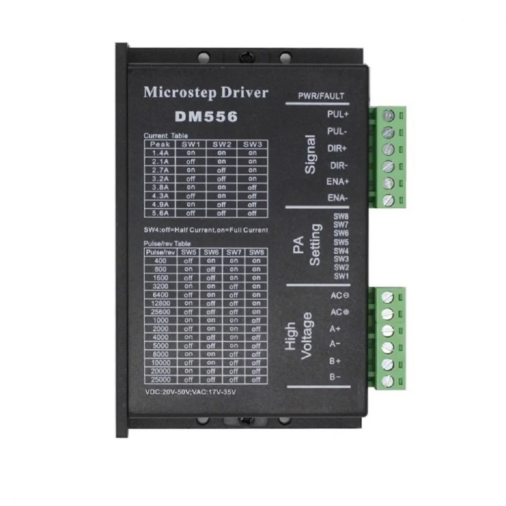 

DM556 DSP digital 57/60/86 type stepper motor driver instead of Leisai DM542/DM556