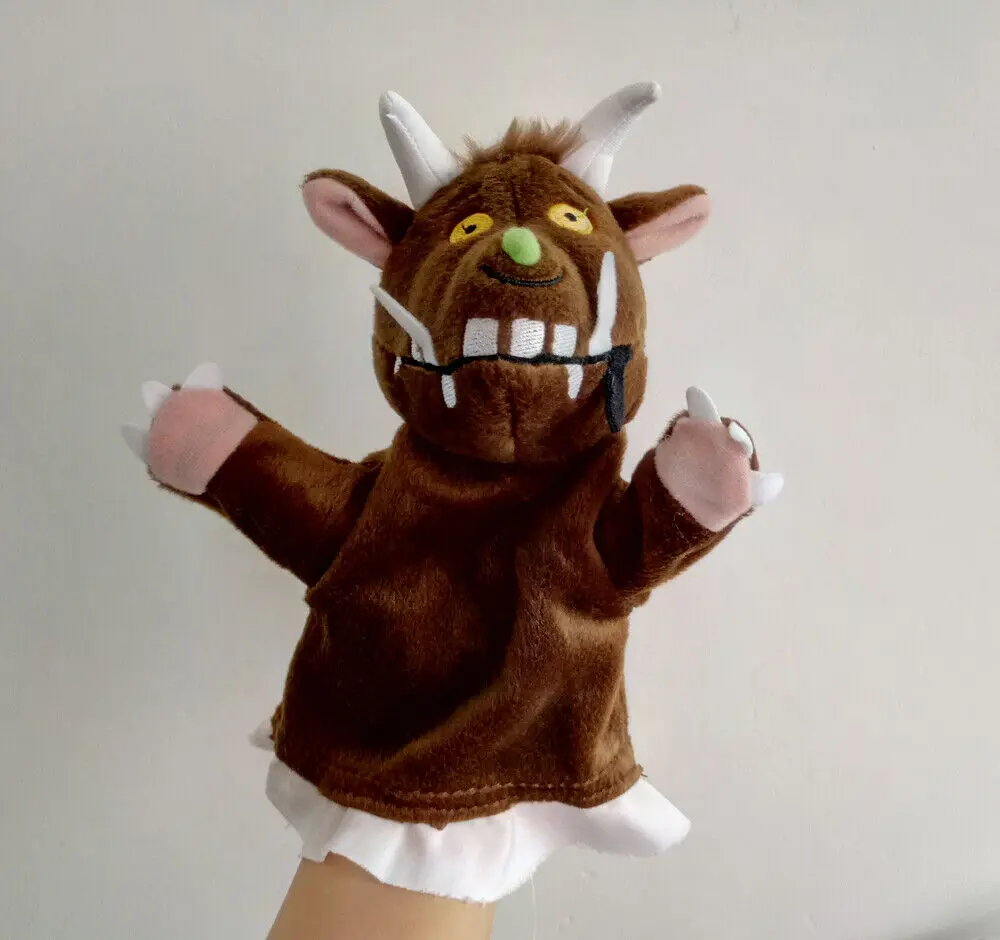 

Плюшевая мягкая игрушка Gruffaloes, корова, марионетка, новинка