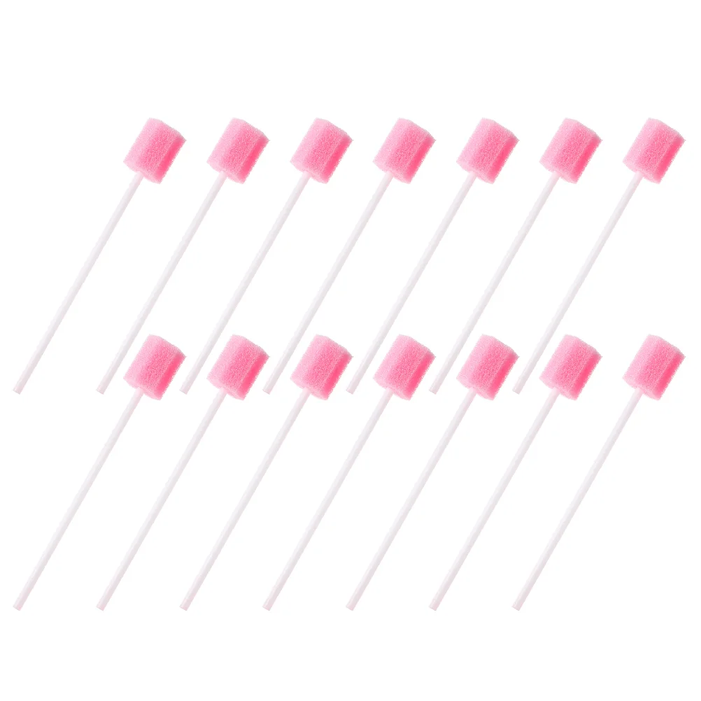 

50 Pcs Multifunction Disposable Sponge Stick Cotton Swabs Baby Toothbrush for Infants Multi-function Cleaning