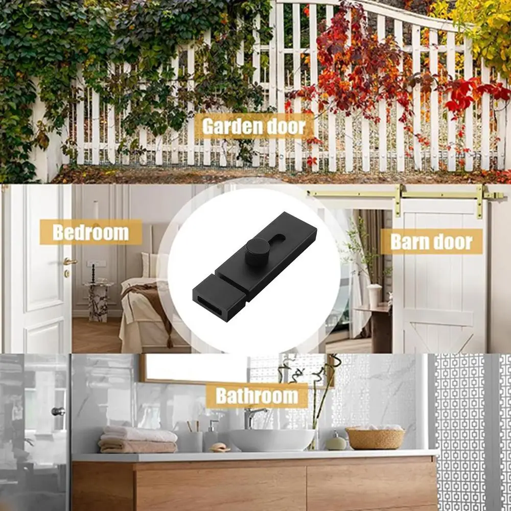 Description Picture 5 of itemDoor Lock Latch Multipurpose Adhesive Door Latch Interior Door Latch Wear-Resistant Door Latch Slide Lock Latch Door Lock For