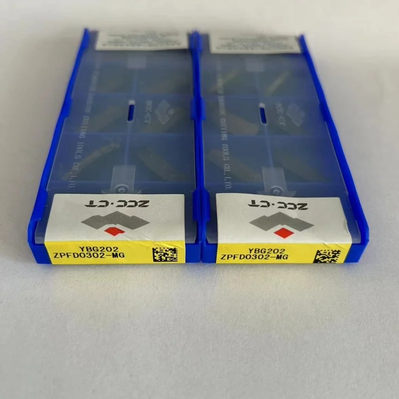 

ZCC.CT ZPFD0302-MG YBG202 CNC turning tool blade carbide inserts High-Quality Precision Cutting Tools 10Pcs