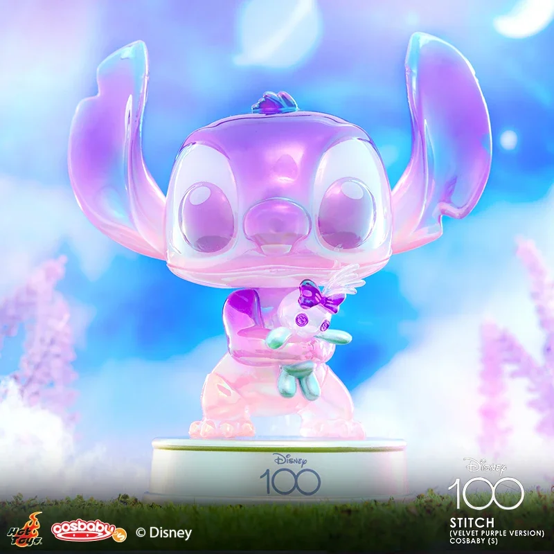 

Фигурка персонажа мультфильма «Лило и Ститч» Disney, эксклюзивный подарок на Рождество, аниме Коллекционная модель, кукла, подарок на день рождения, 2023