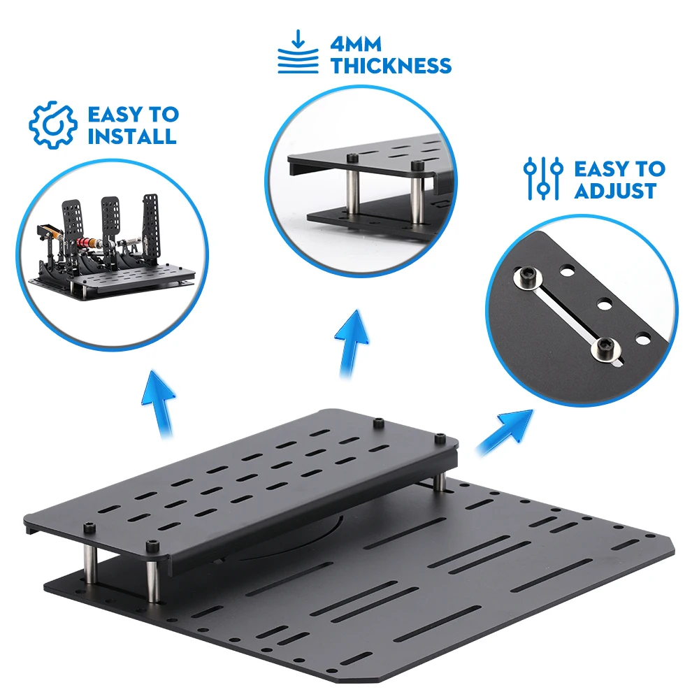 simnet レーシングペダル 3ペダルセット Heusinkveld Sim Pedals Ultimate+ 3ペダルのみ | dele.io