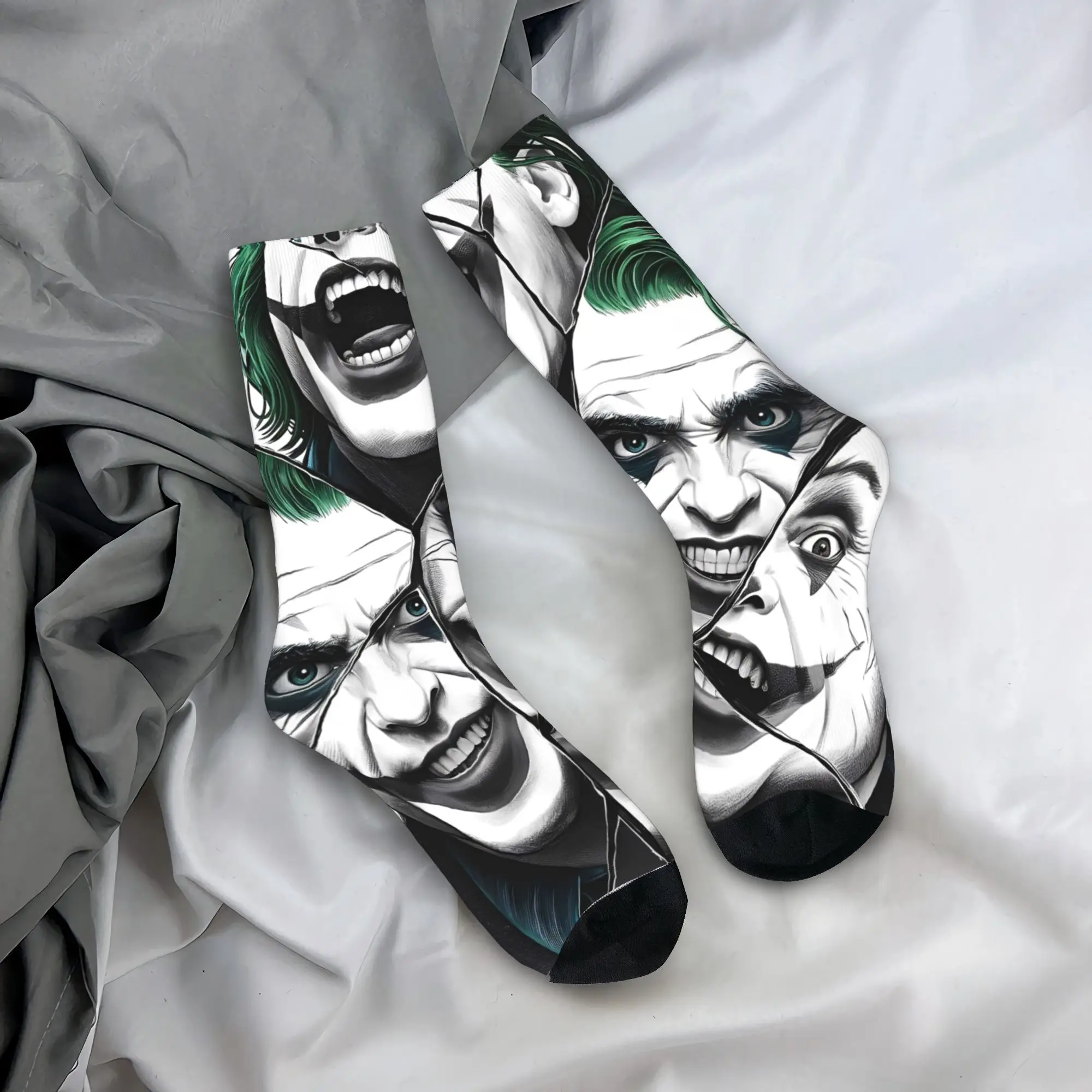 Men's Novelty Jokered Stockings - Quality Anti-Slip Funny Socks, Perfect Winter Birthday Gift