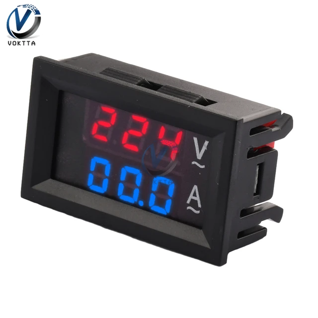 AC60-500V 10A/50A/100A Voltmètre Numérique Ampèremètre Triphasé Tension  Courant Testeur Détecteur Volt Moniteur Courant Avé - AliExpress