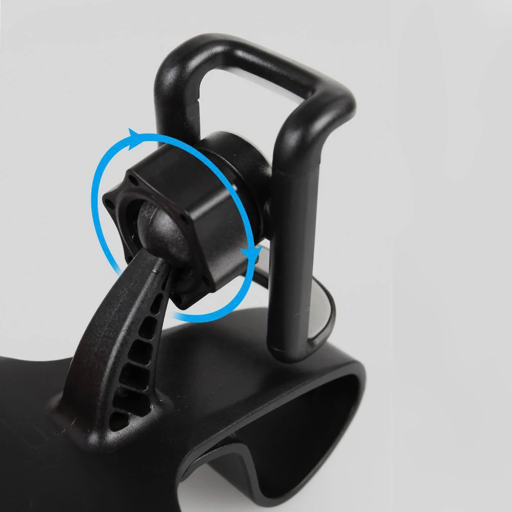 Universal Car Phone Holder - 360° Rotatable Auto Grip Dashboard Stand for Mobile Phones