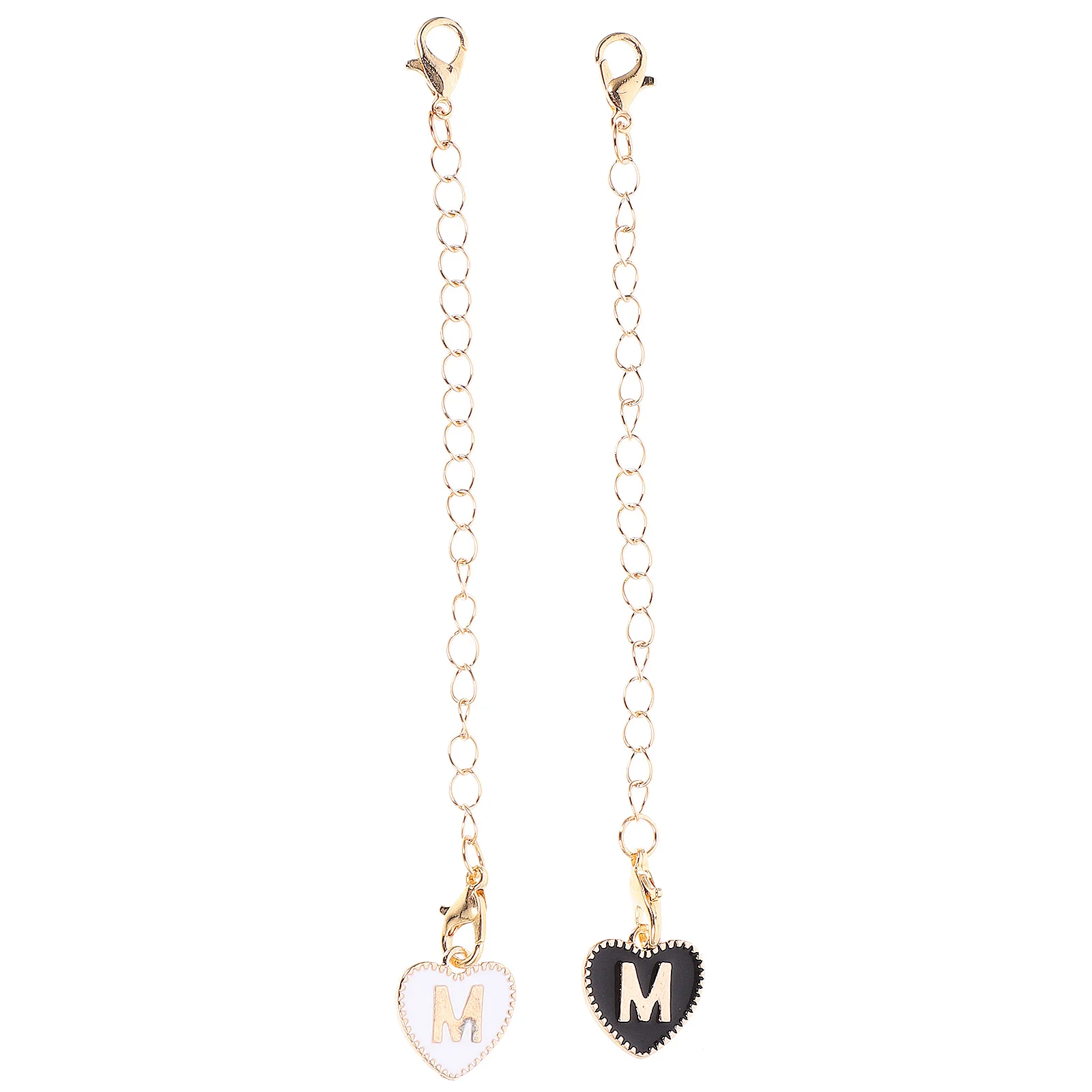 

2pcs Metal Pendant Charms for Cup Metal Pendant Heart-shaped Cup Decor
