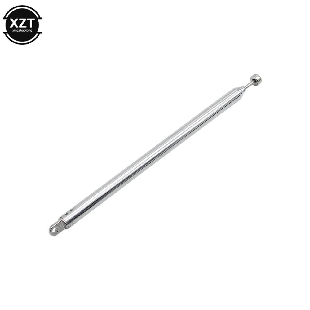 

1pc New 7 Section Replacement Telescopic Aerial Antenna TV Radio DAB AM/FM Universal Telescopic Aerial Antenna Length 740mm