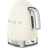 50's Retro 7 Cup Stainless Steel Variable Temperature Electric Kettle with 7 Temperature Settings, Led Display, Swivel Base 4