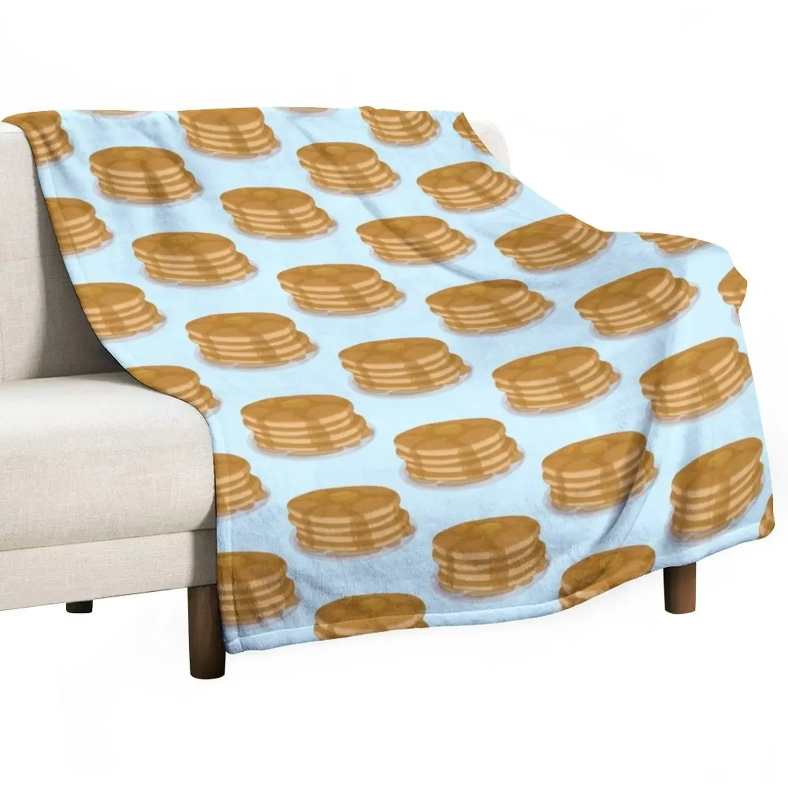 

cartoon stack of pancakes Throw Blanket Quilt Moving Blankets