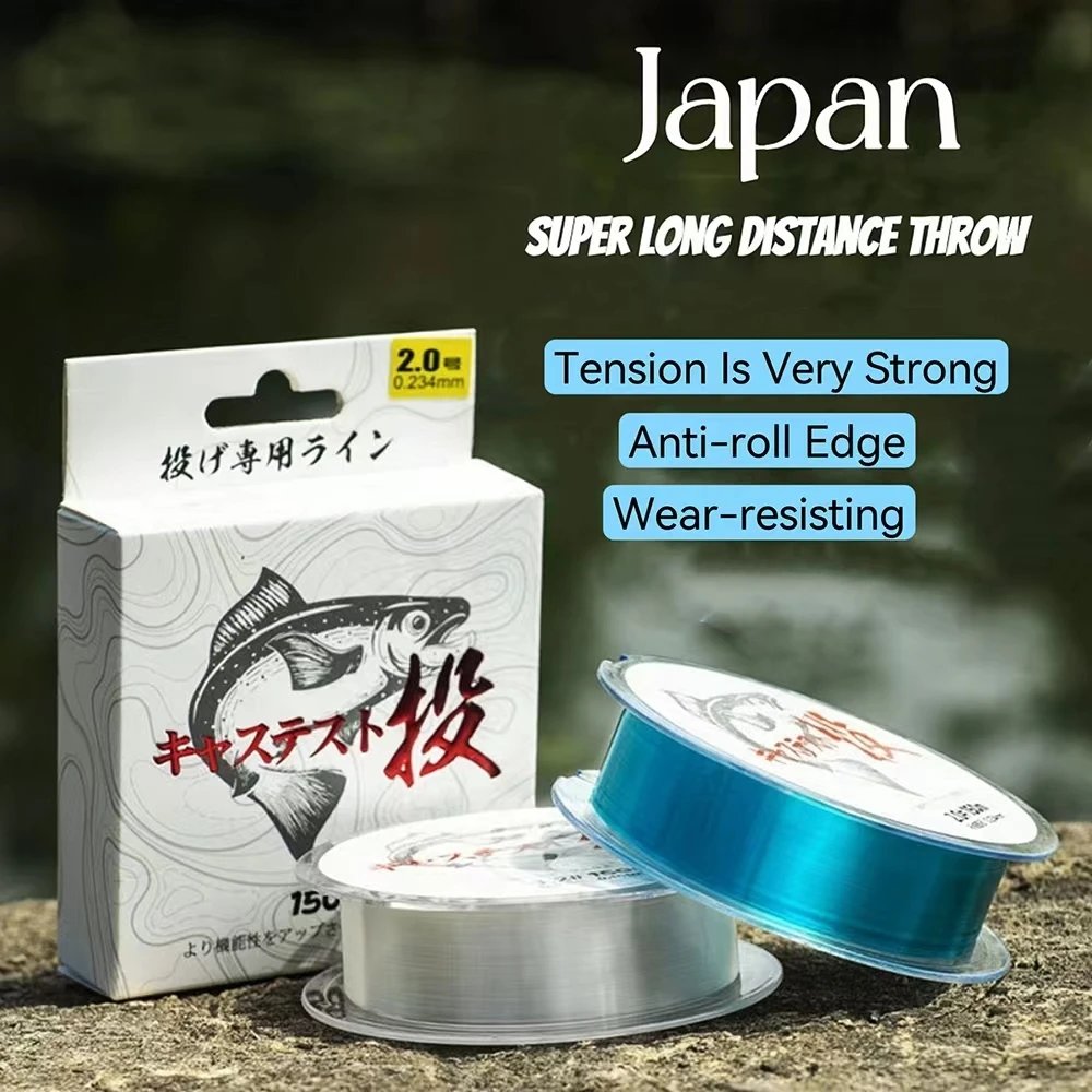 Fishing Line Nylon Japanese Fishing Line Strong Pull Nylon Fishing