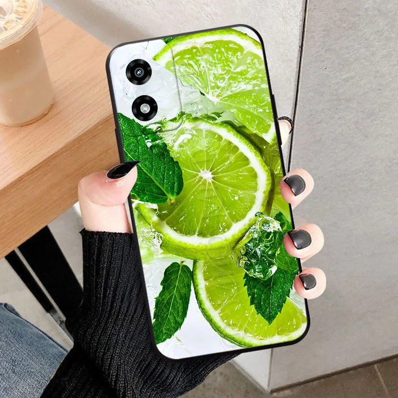 Luxury Black TPU Shockproof Soft Silicone Phone Case